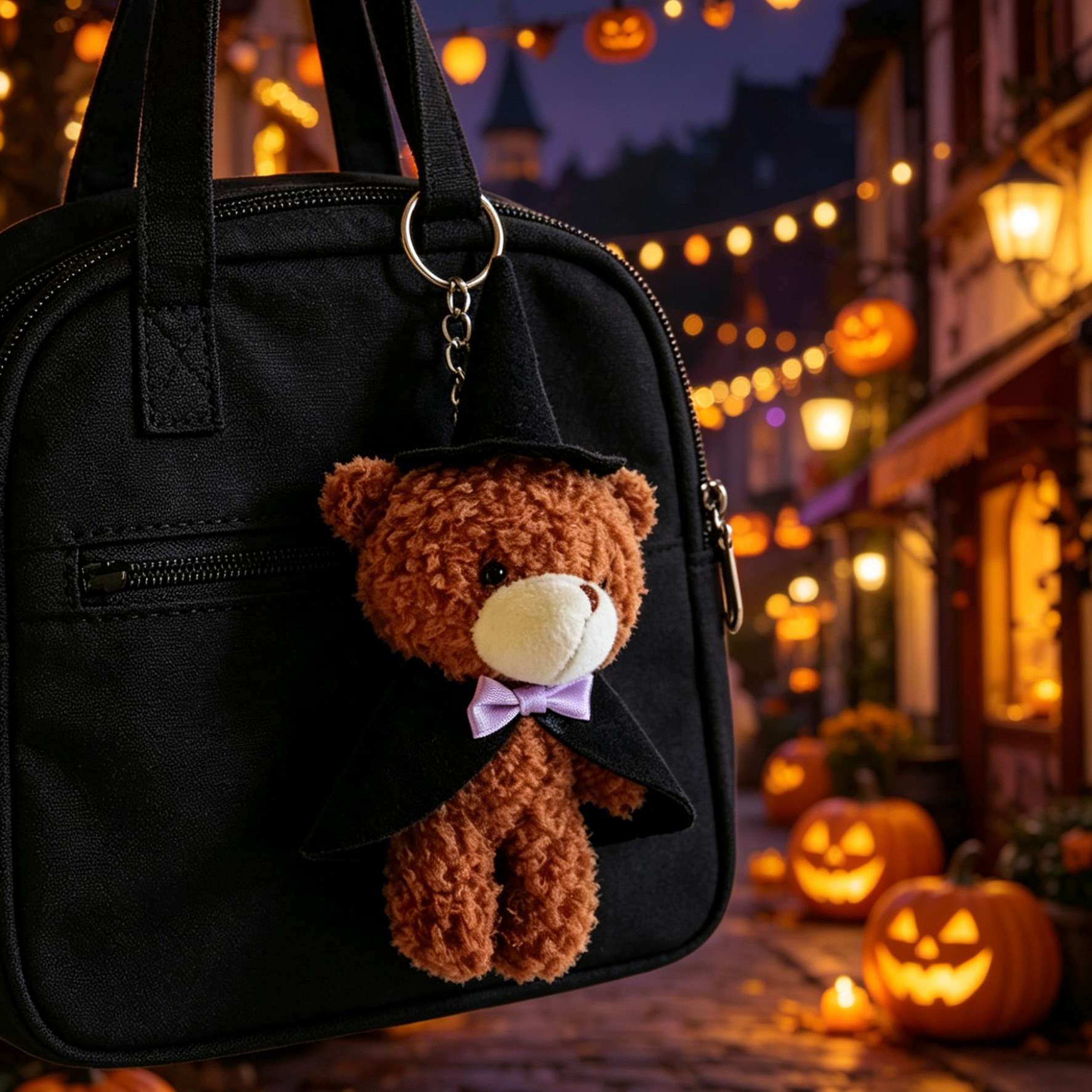 Muñeca de peluche de Halloween colgantes llaveros de Halloween colgantes mochilas muñecas bolsos de estudiantes colgantes