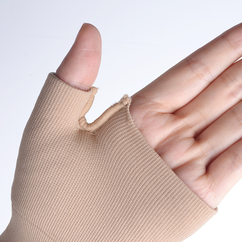 Protector de muñeca cuidado de la salud deportivo pulgar protector de muñeca transfronterizo Amazon cicatriz que cubre la mano del ratón hombres y mujeres guantes alargados