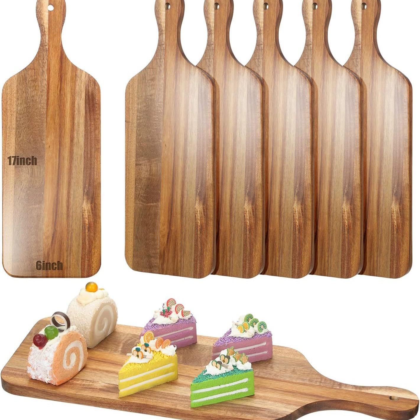 Трансграничная деревянная разделочная доска из акации деревянная разделочная доска кухонная деревянная разделочная доска хлебная тарелка стейк накидка