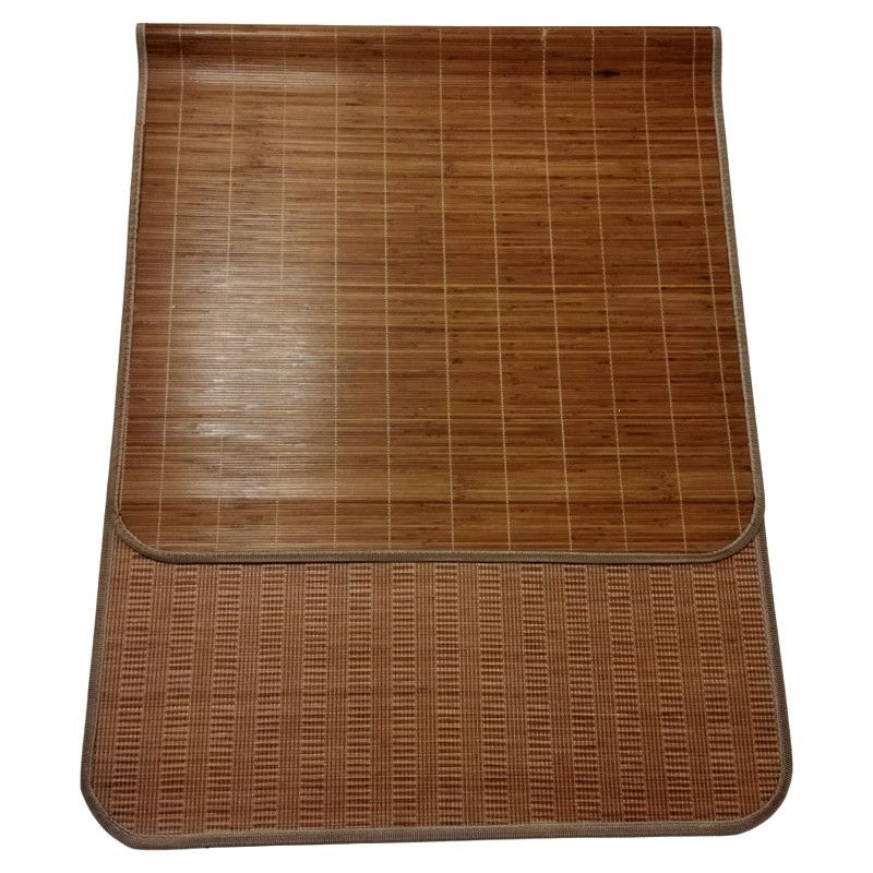 Summer Sleeper Mats for Large Trucks, Heavy-Duty Trucks, Semi-Trailers, Single-Person Folding Mats, Sofa Cushions, Polished Carbonized Bamboo Mats Factory