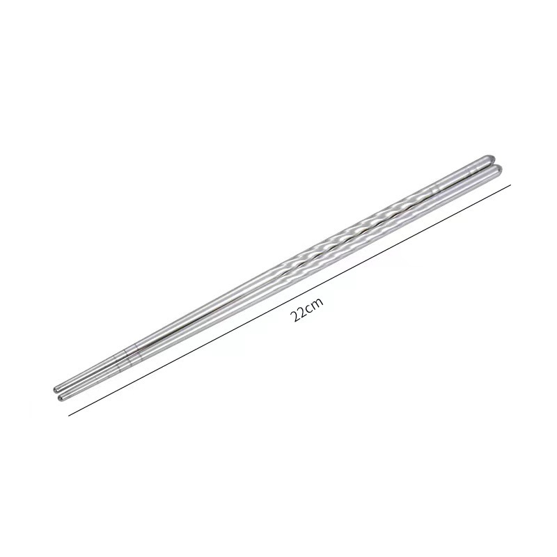 厂家批发不锈钢光身筷子 螺纹筷子 餐具 家用酒店不锈钢筷子