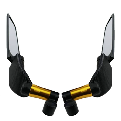 Motorcycle rearview mirror Scooter Street Car Modified Blade - yellow