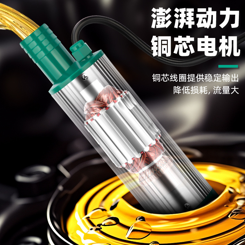 Tuosen Tools 家庭用ウォーターポンプ 12V 高揚程ウォーターポンプ農業灌漑水中ポンプ小型電動オイルポンプ|undefined