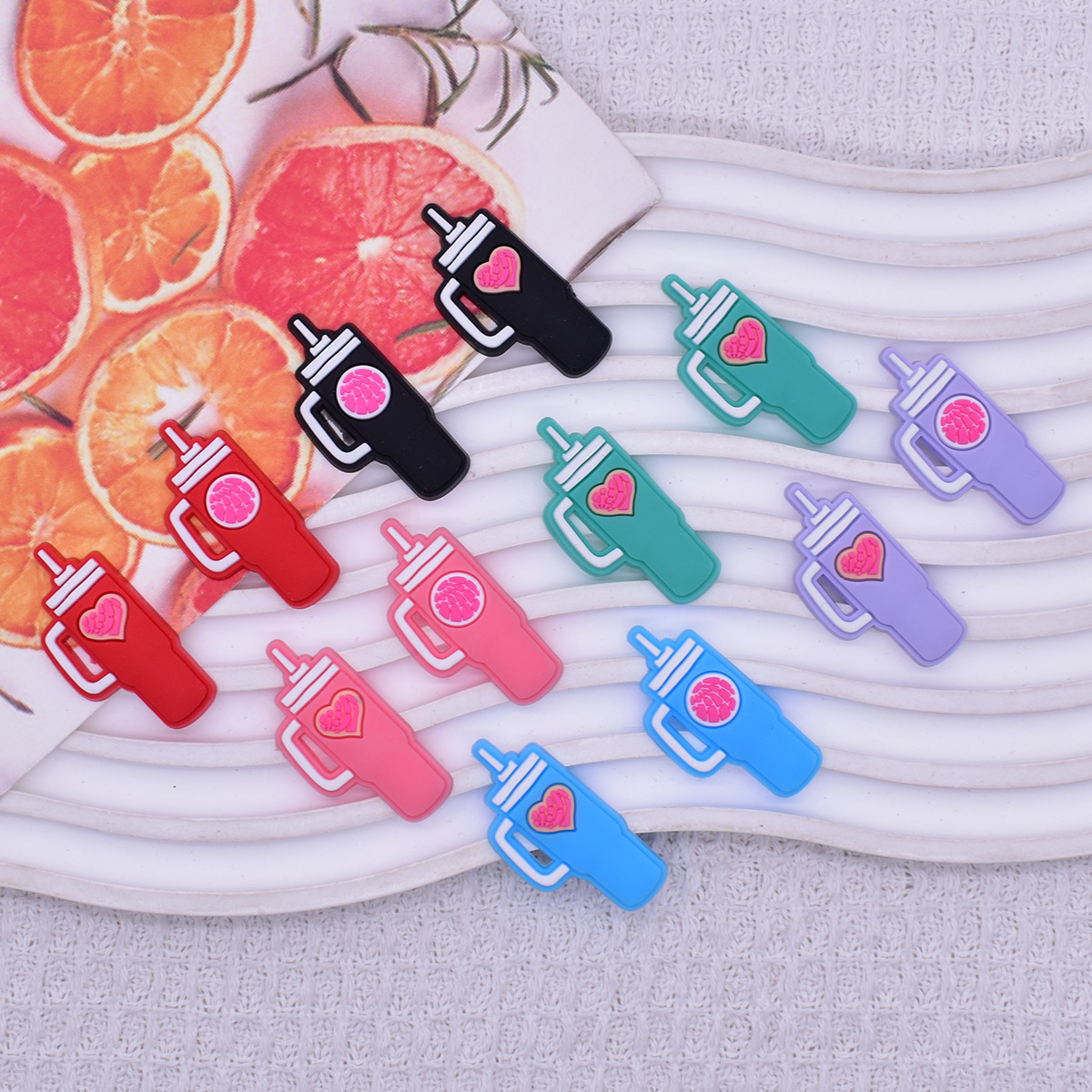 可爱卡通装饰diy饰品配件手机壳服饰保温瓶配饰水杯pvc软胶贴片