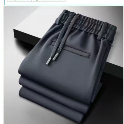 Lamb Fleece Cotton Pants Men's fleece-lined Thickened Pants Men's Casual Sports Pants Youth Winter Tooling fleece-lined Sweatpants Trendy Lamb Fleece Cotton Pants Men's fleece-lined Thickened Pants Men's Casual Sports Pants Youth Winter Tooling fleece-lined Sweatpants Trendy