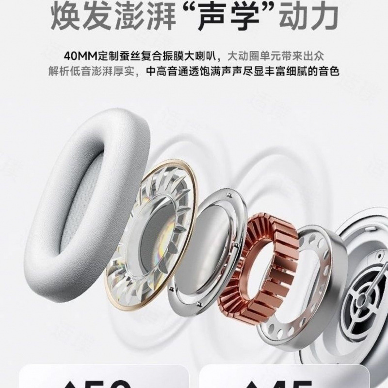 跨境悦虎Max华强北1561M铝合金头戴果子蓝牙耳机智能植绒无痕皮套|undefined