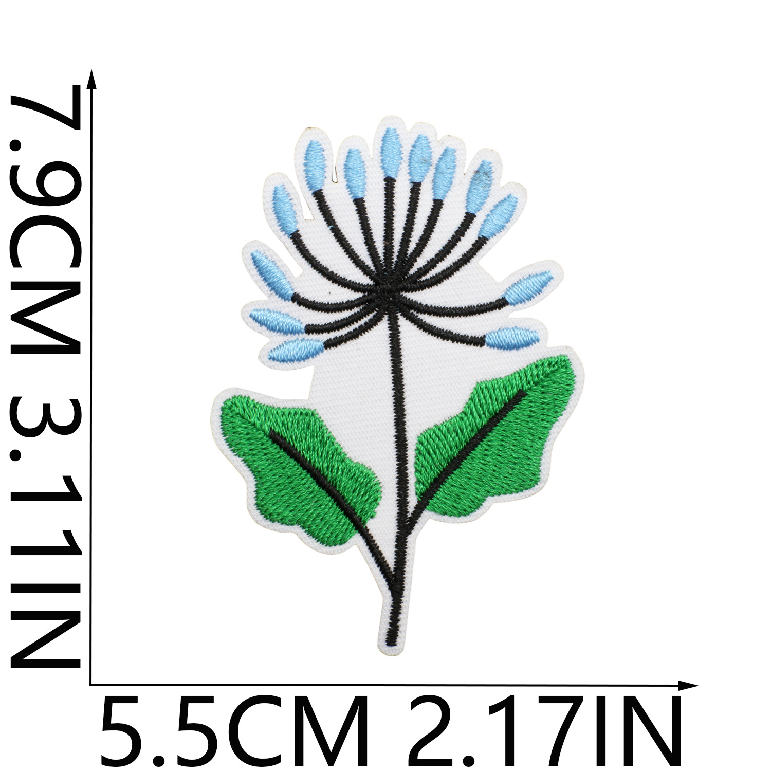 3g Weight Clothing Sticker Patches Classification 1 Piece, 1 Set Quantity Dacron thread Material Flower Pattern Casual, Elegant, Lady Style Embroidery Craft 1 Piece 1 Set Casual Elegant Lady Flower Dacron Thread Clothing Sticker Patches 17