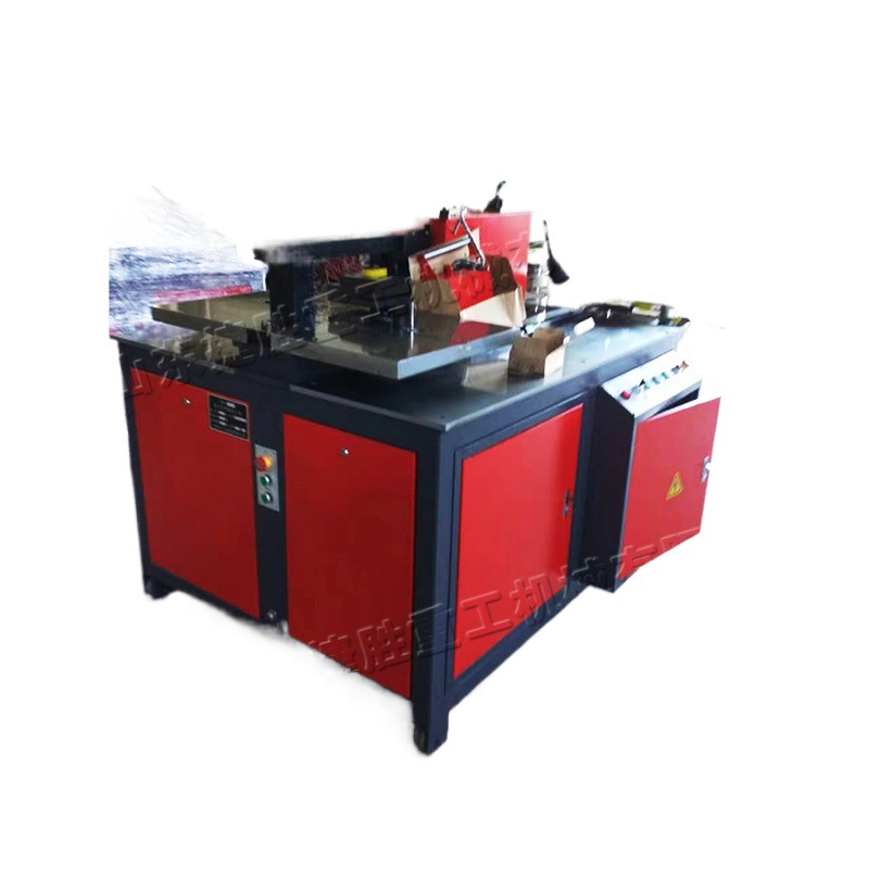 CNC máquina de procesamiento de barras colectoras de escritorio multi-estación hidráulica máquina de perforación de cuatro en una fila de cobre equipo de corte de barras