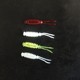 8 PCS Worms Fishing Lures Soft Plastic Worms Baits Fresh Water Bass Swimbait Tackle Gear