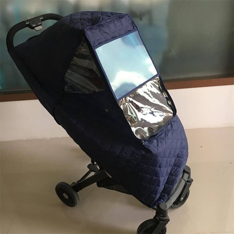 Universal Stroller Wind & Rain Cover for Baby, Infant Stroller Rain Shield, Winter Warmer Baby Carriage Cover, Windproof & Coldproof Canopy for Kids