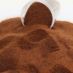 Lianyun Hong Kong Water Cutting Sand 60 #    80 #    Pink Particle Round Manufacturer Supply