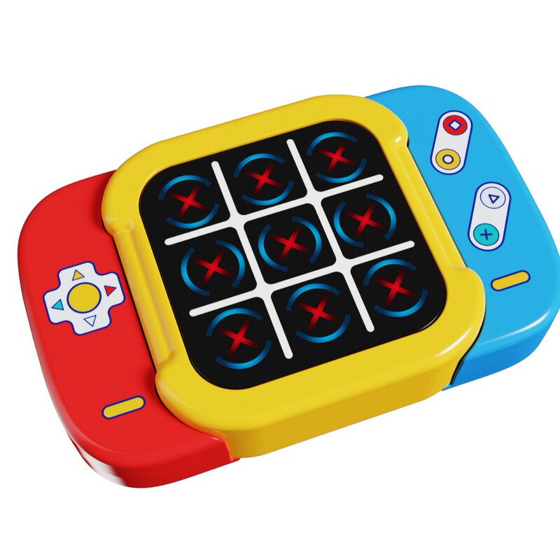 クロスボーダー新商品スーパー井字碁ハンドヘルド電子ゲーム機家庭趣味盤益智解題類ゲーム機|undefined