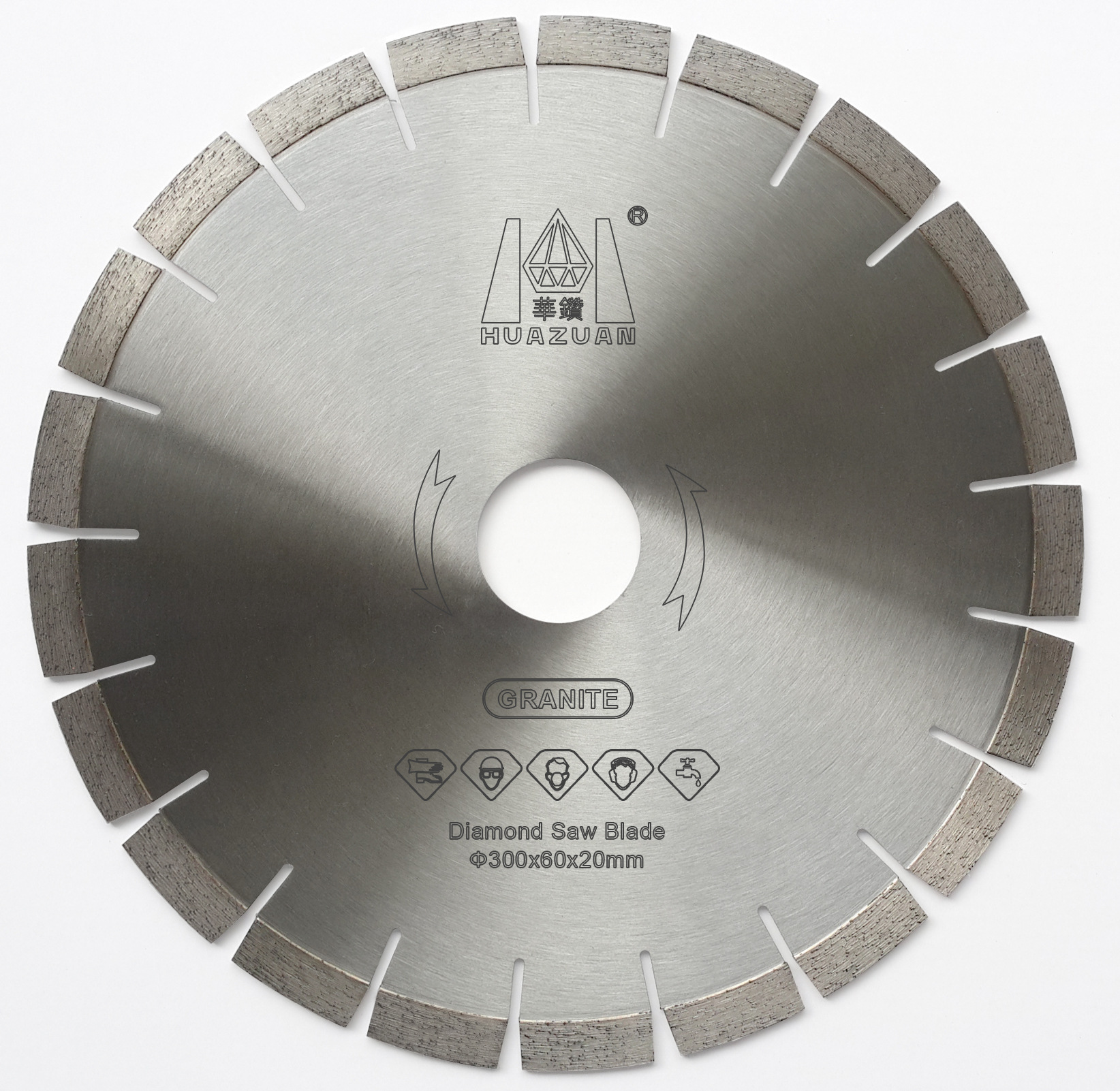 厂家直供金刚石锯片石材切割工具高频焊花岗石砂岩圆锯片切割片