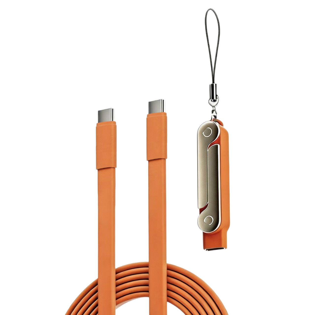 Cable de Carga Rápida Giratorio para Celular 60W de Aleación Diseño en codo giratorio image 6