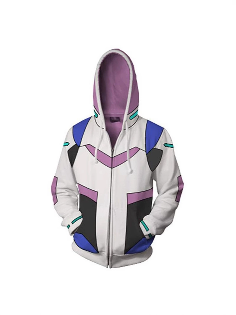 Европейский и американский трансграничный новый кардиган Voltron Lance Voltron с 3D принтом, толстовка с капюшоном в стиле аниме для мужчин