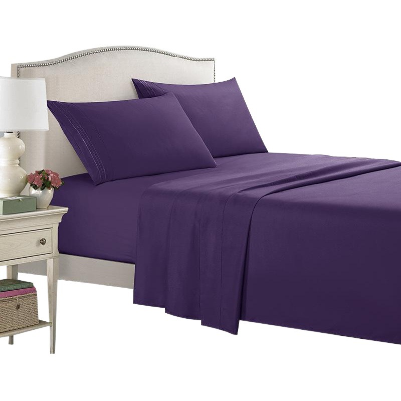 Juego de sábanas individuales transfronterizas de Amazon, eBay y AliExpress, juego de tres piezas estilo funda, sábanas