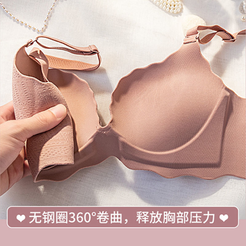 ドラえもんのワンピースの無痕下着の女性の胸が集まっています。|undefined