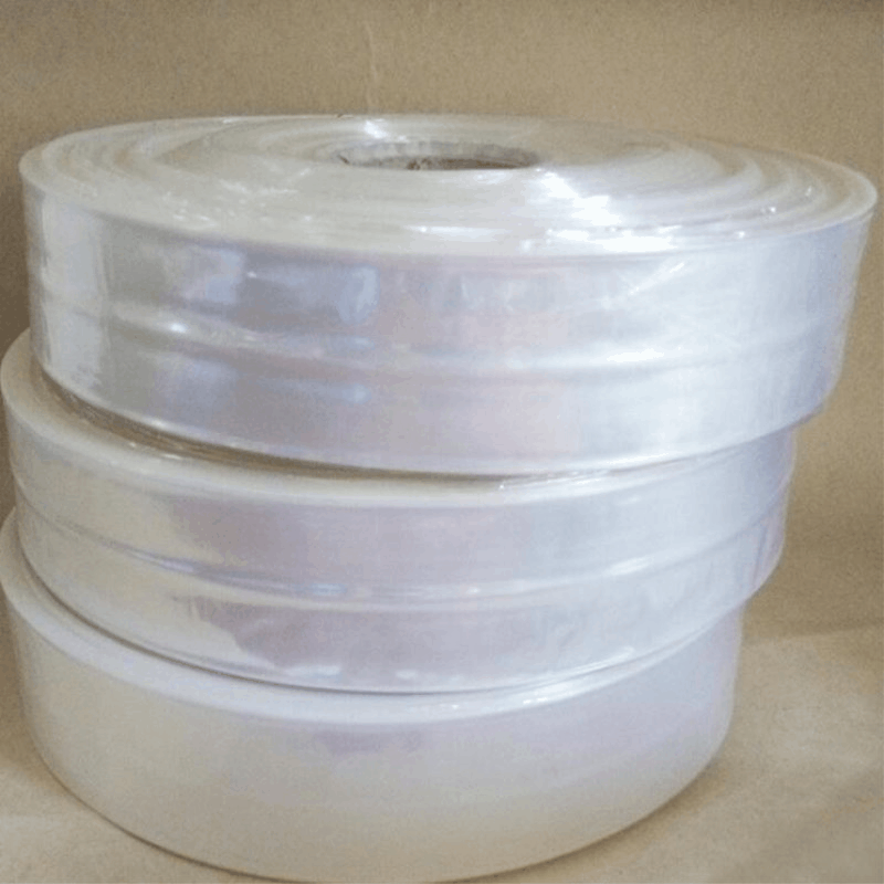 筒膜PVC材料热收缩膜弧形袋化妆品盒子两头通包装袋子塑封膜