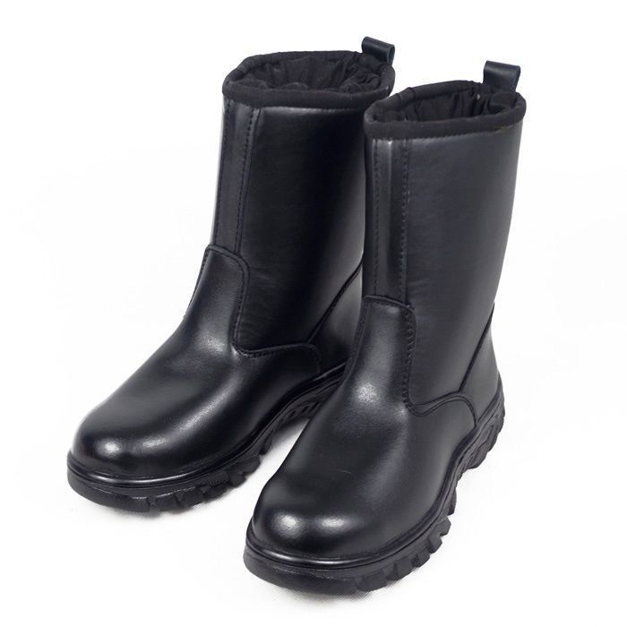 油田劳保鞋男夏季高筒牛皮靴电焊工人防烫钢包头防砸防刺石油工鞋