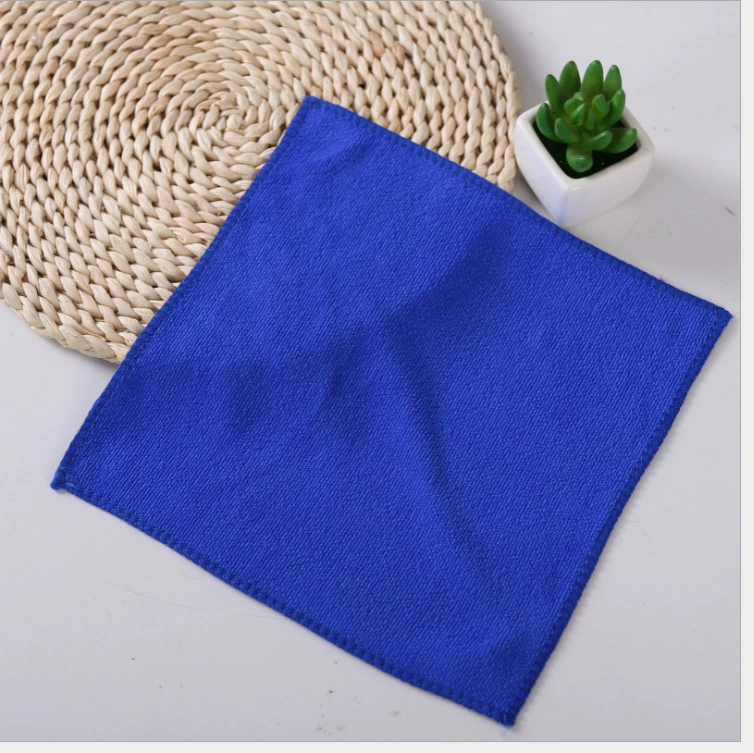 30*30 автомобильное полотенце волокно полотенце для чистки автомобиля Чистка автомобиля небольшое квадратное полотенце абсорбент мытье автомобиля чистящее полотенце синий
