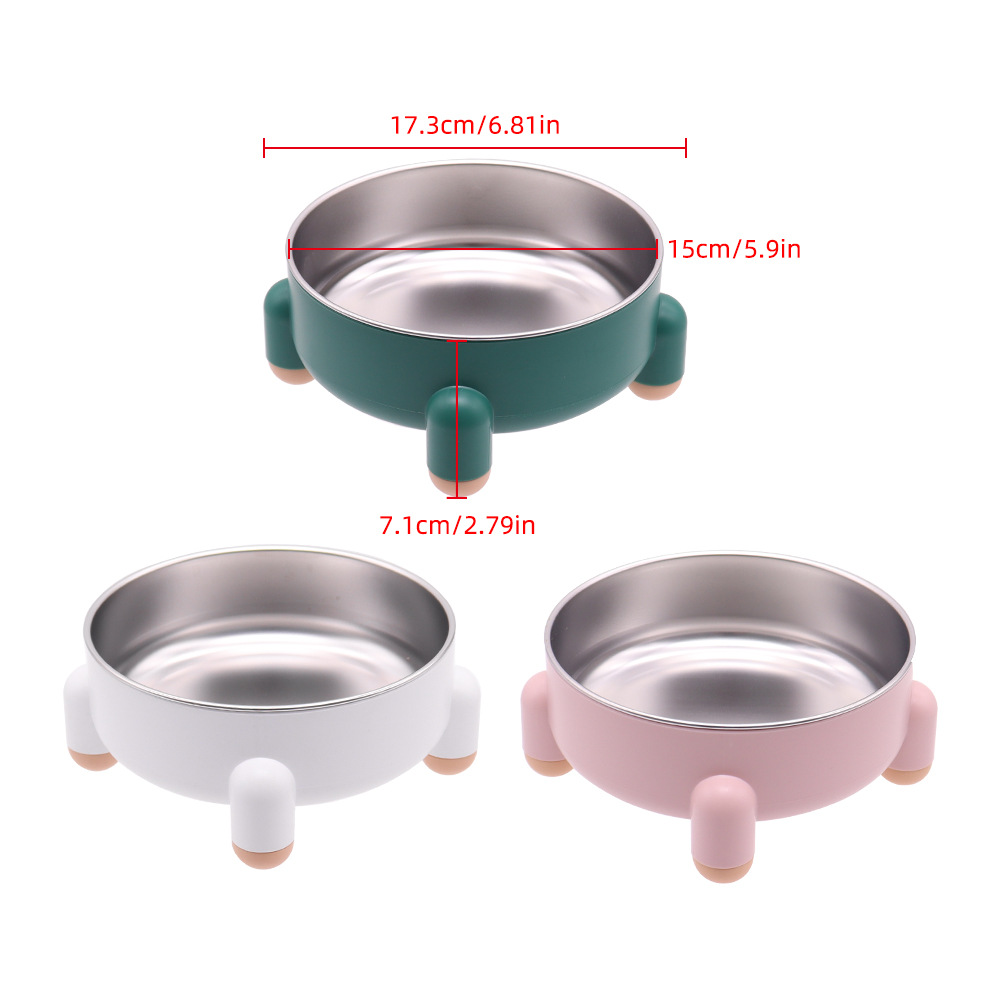 Tazón para gatos, utensilios para comer para mascotas, tazón alto, tazón para gatos anti-volcado, tazón para gatos, tazón para gatos, tazón para gatos, tazón para gatos, tazón para gatos, tazón para gatos, tazón para gatos, tazón para gatos