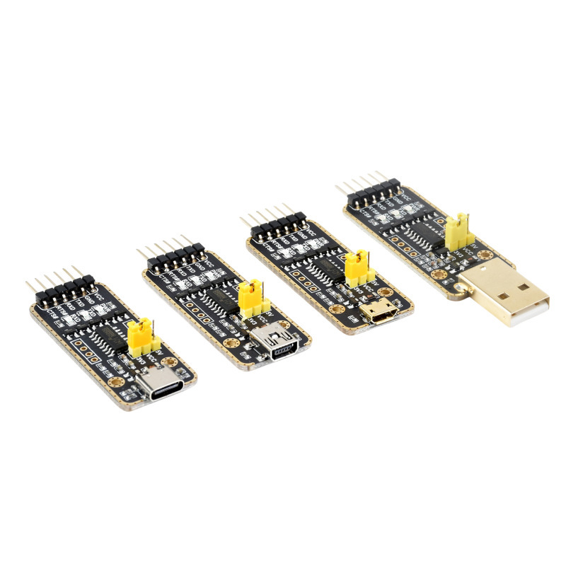 CH343G USB変換UART/TTLシリアル通信モジュールマイクロ/Mini/Type-A/Type-Cポート|undefined