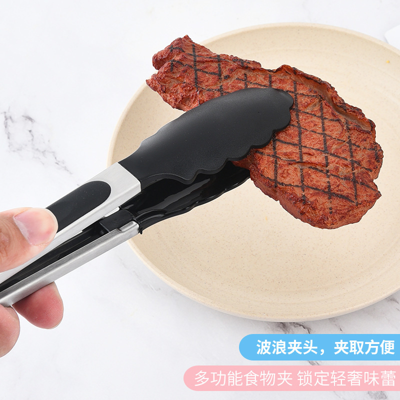 メーカー卸売りナイロン食品クリップバーベキュークリップステーキクリップ魚パン焼肉セルフサービスクリップ|undefined
