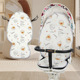 Beige baby haohao v16 eggshell duck double-sided cushion cushion