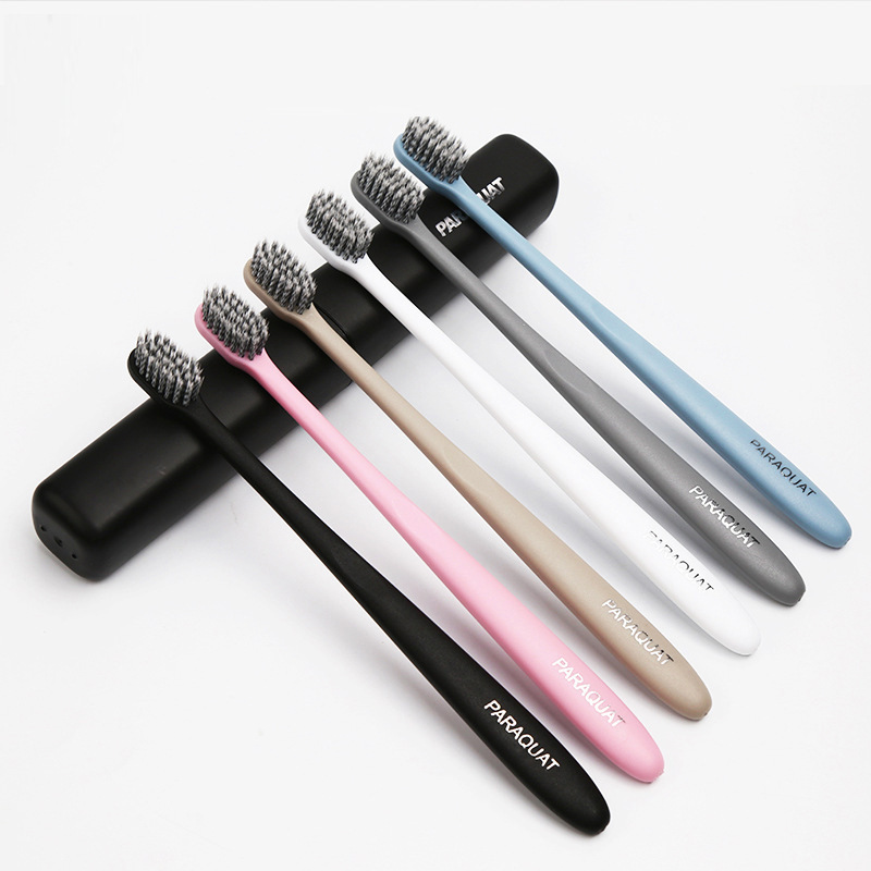 Unbranded Japanese-style toothbrush and toothpaste set, single-use toothbrush and tooth cup combination, small head toothbrush and tooth cup, hotel toiletries