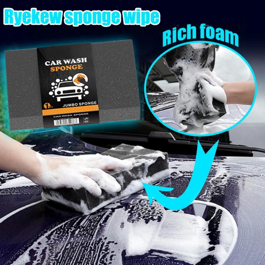 고밀도 검은 세차 스펀지 자동차 도구 용품 자동차 연마 왁싱 청소 스폰지 블록