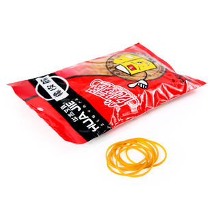 Huajie factory wholesale transparent yellow Vietnam round rubber band elastic rubber band industrial rubber ring office supplies