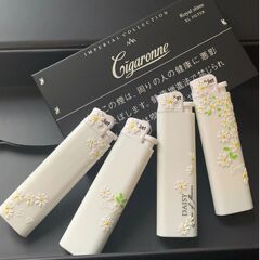 草蜢打火机cricket 纯白打火机创意雏菊高颜值清新便携可爱打火机