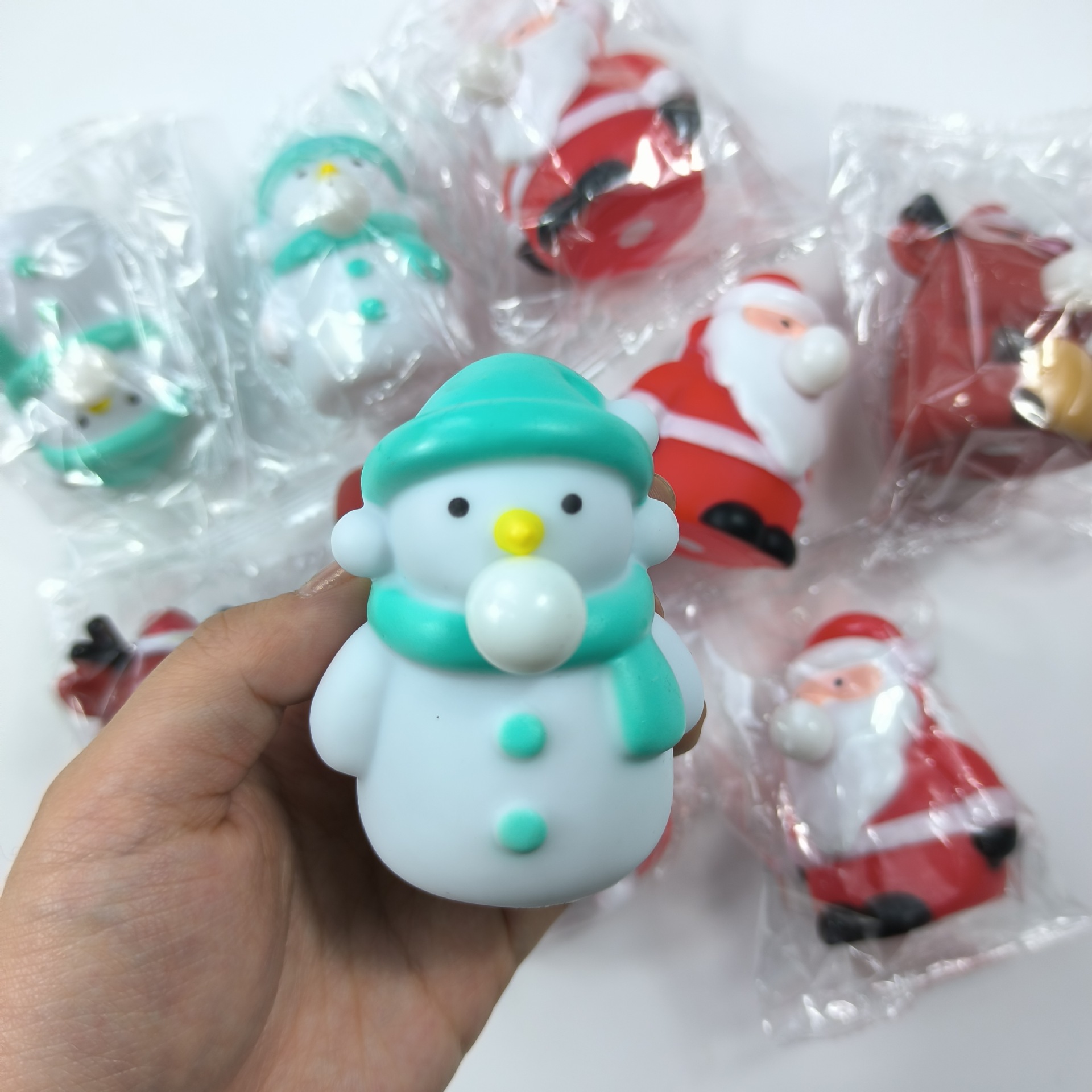 Navidad Spit Bubbles (Hombre de Nieve)