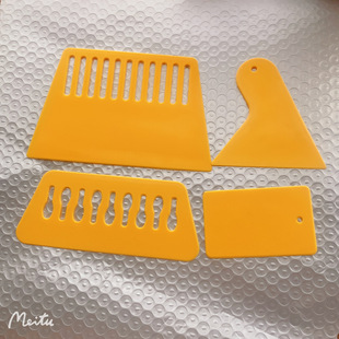Wallpaper scraper film tool transparent paint scraper putty plastic scraper noodle cutter wholesale