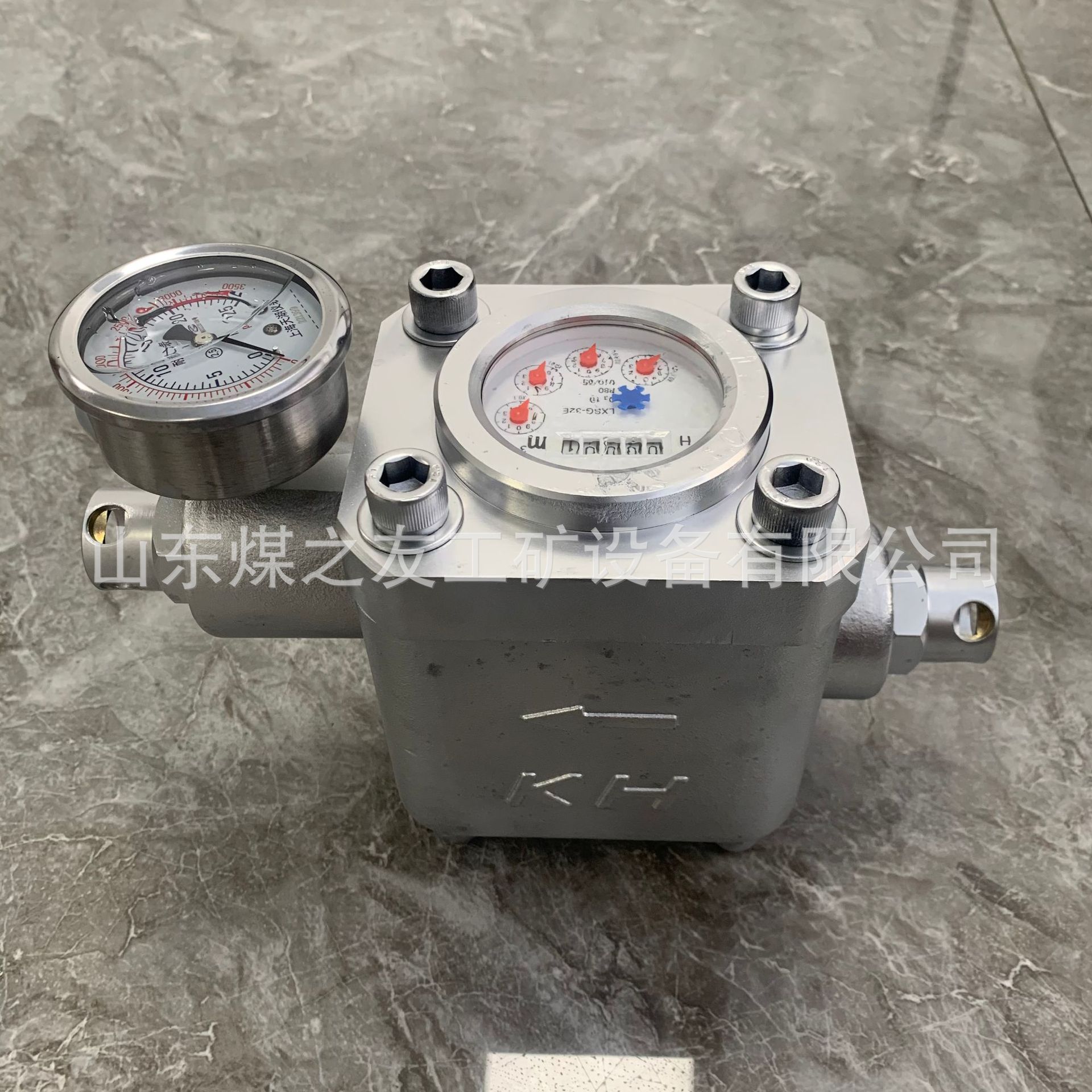 SGS高压水表 煤矿井下煤层注水压力表 流量 压力直读 使用方便