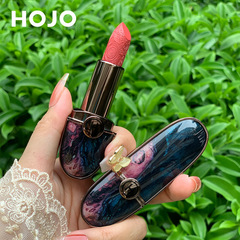 彩妝HOJO星河絲緞口紅啞光霧面持久滋潤不易掉色學生平價顯白唇膏