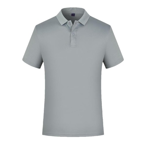 Quick-drying lapel polo shirt with custom logo solid color short-sleeved t-shirt advertising cultural shirt group uniform work clothes wholesale