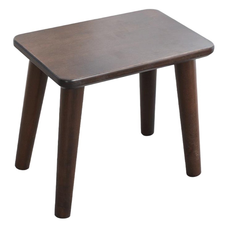 Taburete pequeño de madera maciza hogar Cambio de zapatos taburete salón Internet celebridad pequeño banco simple moderno taburete bajo silla fábrica al por mayor