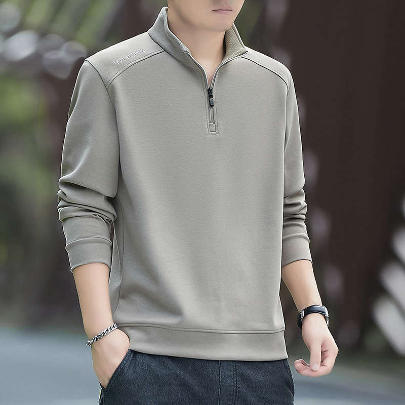 大码卫衣男士秋季高品质男装时尚开衫上衣潮牌百搭男裤长袖外套男