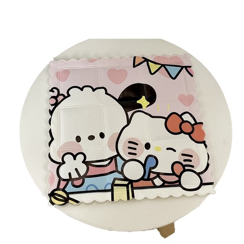 Three-Eagles Lovely Puppy Cute Summer Cooling Cushion Gel Cooling Cute Student Indoor Seat Back Pet Mat