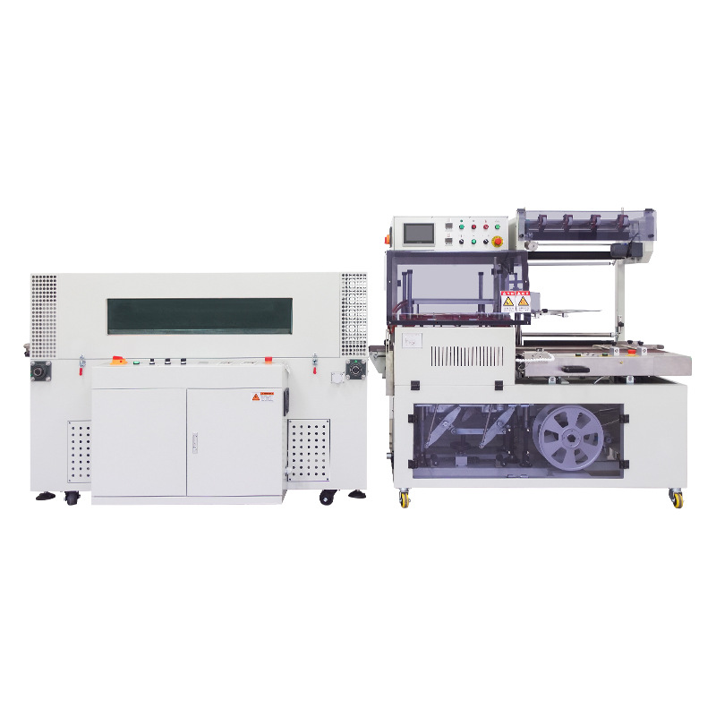 Dingye L tipo máquina de empaque de corte vertical DQL5545V + DSE5030T empaque automático de contracción integrada