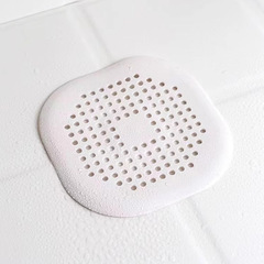 台所の水槽のフィルターの四角形のシリカゲルの床は入浴する浴室のシリカゲルの髪の毛を貼って吸盤の床を塞ぐことを防止します。