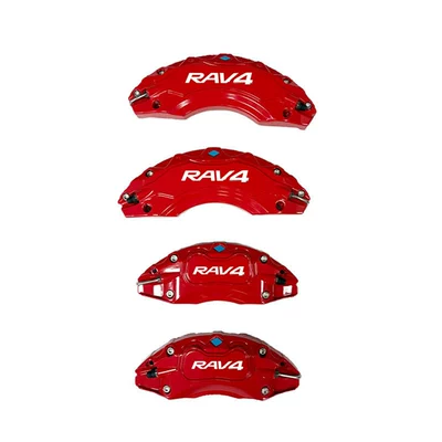Suitable for 20-26 Toyota Rav4 Aluminum Alloy Brake Caliper Cover Wheel Hub Modification and Color Change (Brake caliper cover) - red