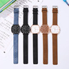 Women's watch for leisure, men's quartz belt, universal swiss watch suitable for men and women, simple and elegant design