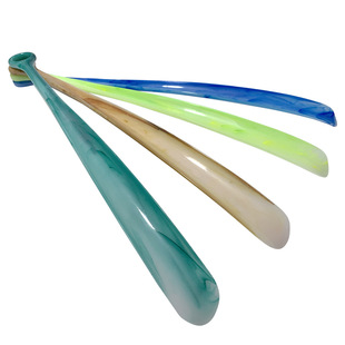 Colorful Shoehorn Plastic Household Long Handle Shoehorn Super Long Plastic Lazy Shoe Lift Shoe Lift Wear Shoe Artifact Shoe Lift