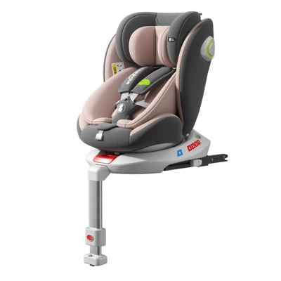 Car child safety seat Safety Seat 0-12 Years Old Baby - pink