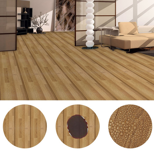 Wood Grain Flooring Decal for Bedroom and Living Room Removable Decor Waterproof Wall Sticker Removable Floor Decal DB01