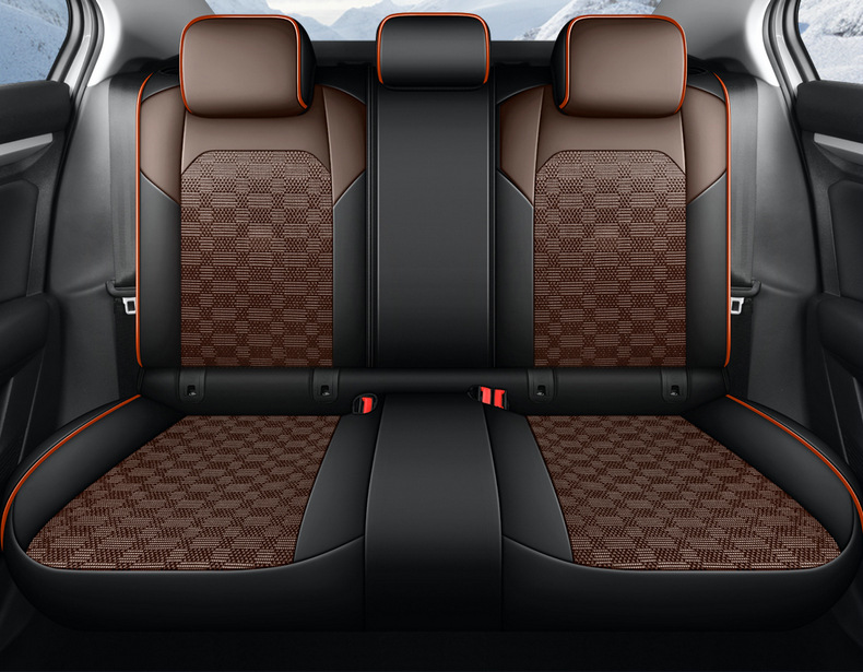 16-23 Volkswagen Bora Seat Cover Special Summer Breathable Ice Silk Seat Cover Four Seasons Full-foreskin Car Cushion