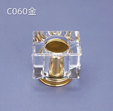 transparent glass perfume
