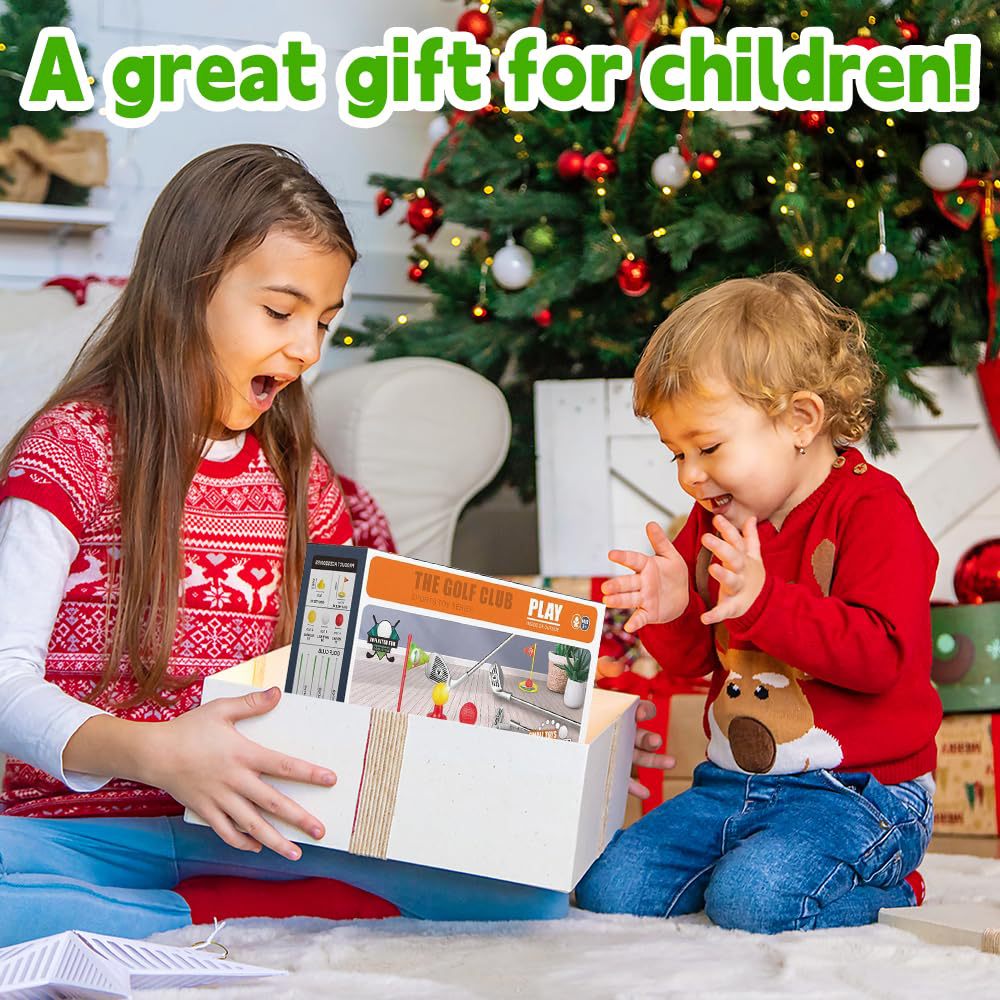 Amazon transfronterizo juego de juguetes de golf para niños juguetes de ocio al aire libre al por mayor inventario de equipos de golf